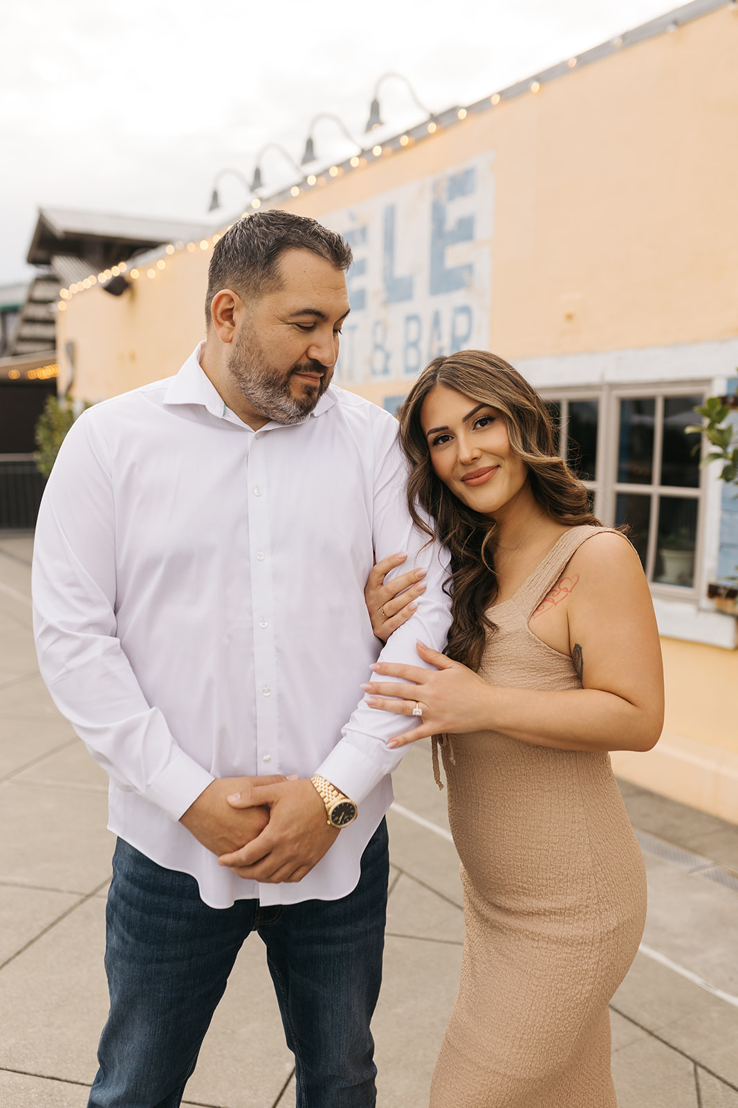 Couple portrait in Napa